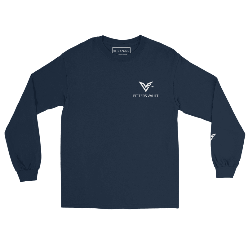 Fitters Vault | New England Work Wear | Long Sleeve | Navy