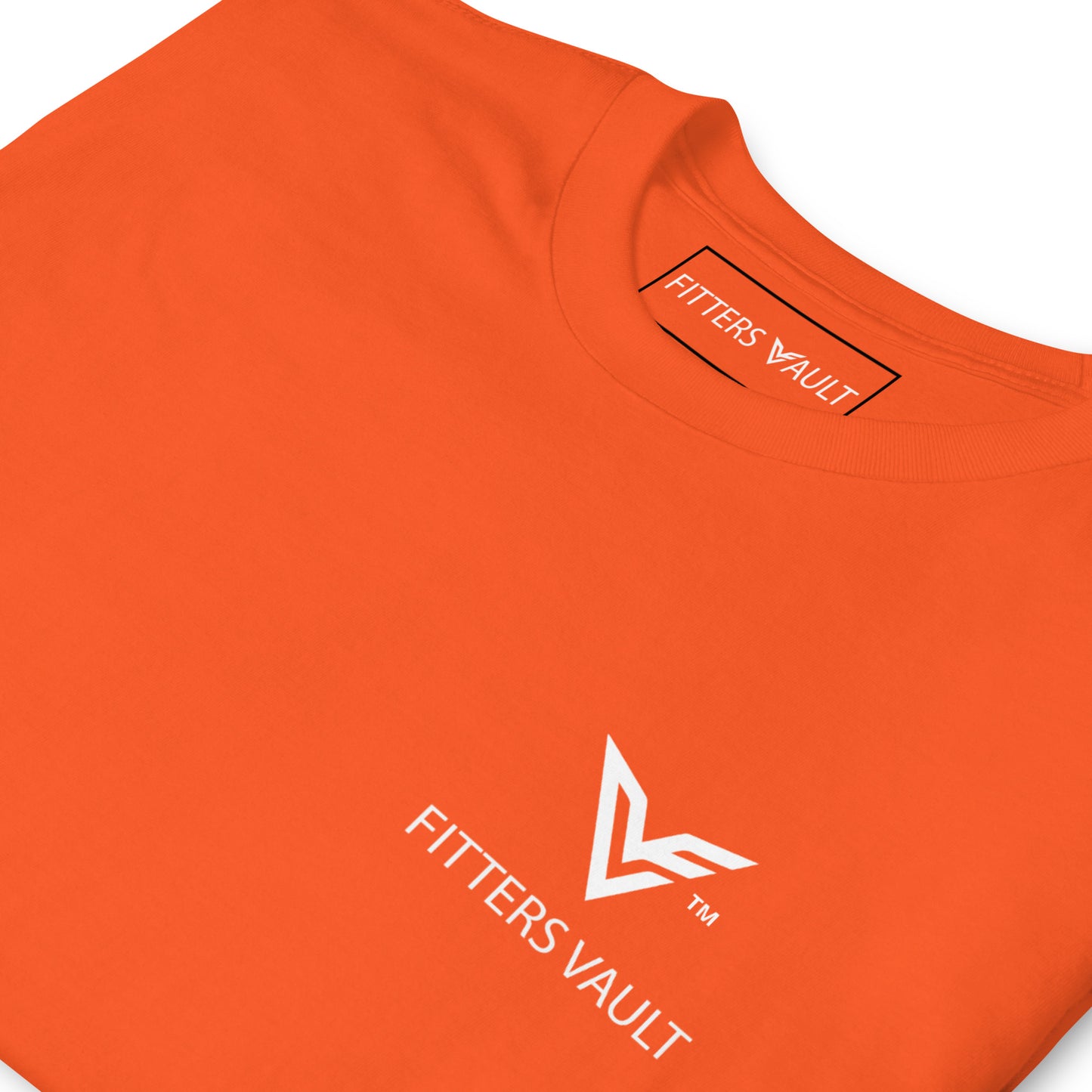 Fitters Vault  | New England Work Wear | T-Shirt | Orange