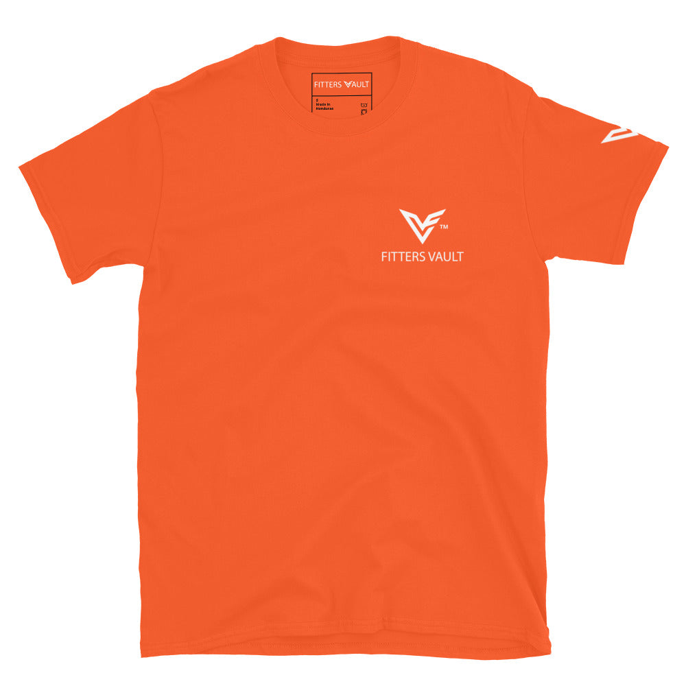 Fitters Vault  | New England Work Wear | T-Shirt | Orange